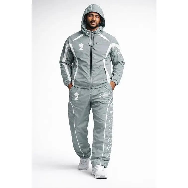 Believe2Succeed Performance Tracksuit – GRAY ( PRE-ORDER)