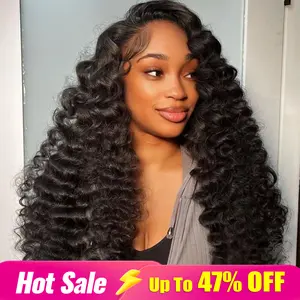 ISEE HAIR Wear Go Half Wig Loose Curly Invisible Hairline Seamless Blend Flip Over Wig Minimal Leave-Out Beginner Friendly#SpringStatements#greenish#TikTokShopSpringGlowUp