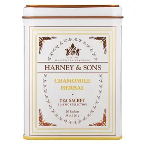 Harney & Sons Classic Collection, Chamomile Herbal, 20 Sachets, 0.9 oz (26 g)