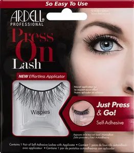 Ardell Eyelash Active Press On  Lash Self-Adhesive Wispies Black #52371