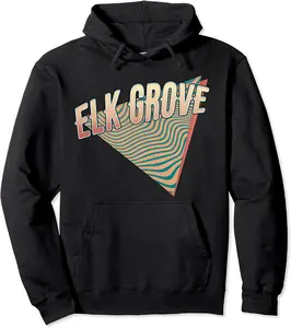 Elk Grove California Throwback Vintage Retro Pullover Hoodie - Alizejaqua Shop 60B09FJDSHC2