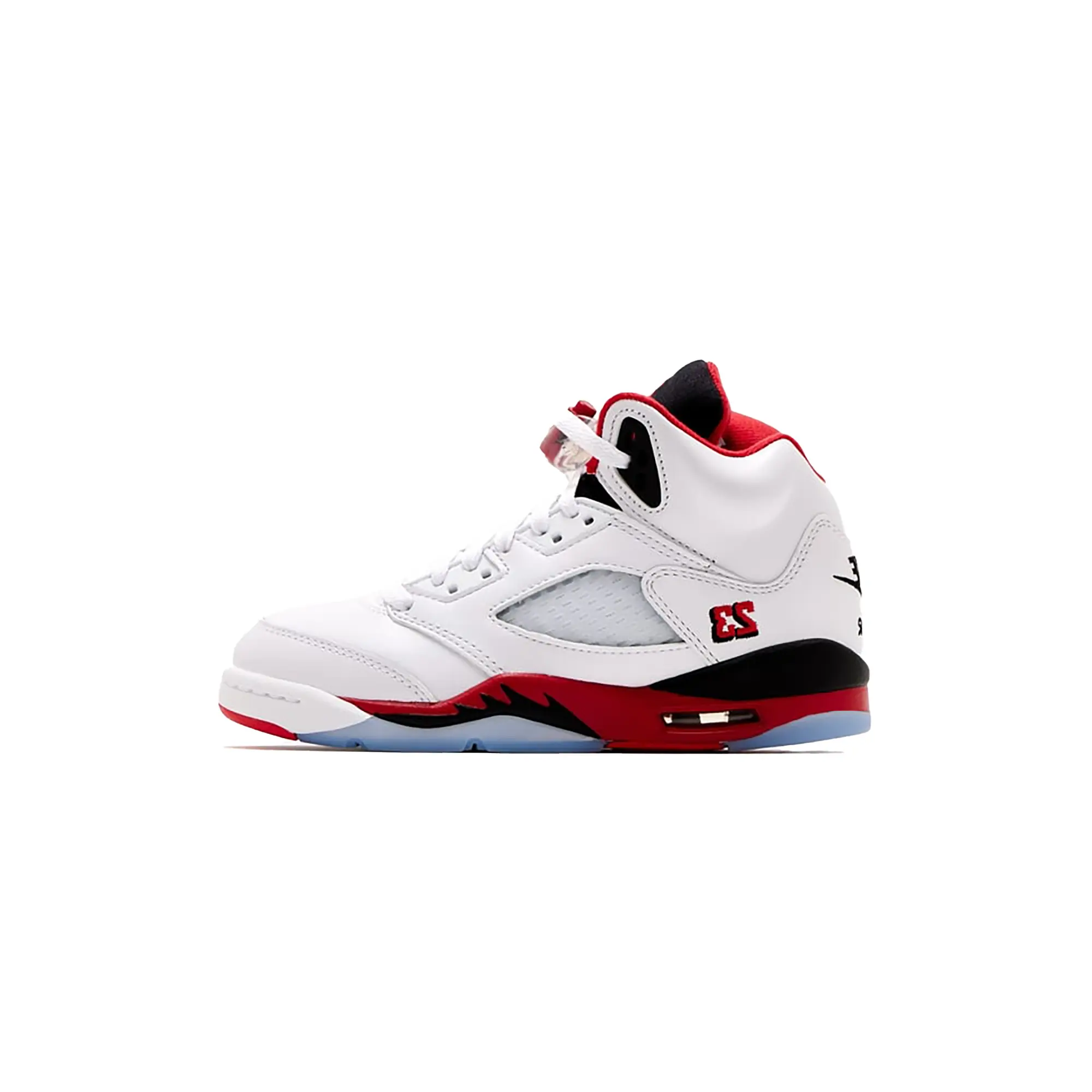 Air Jordan 5 GS "Fire Red - Black Tongue (2025)" HQ7980 101