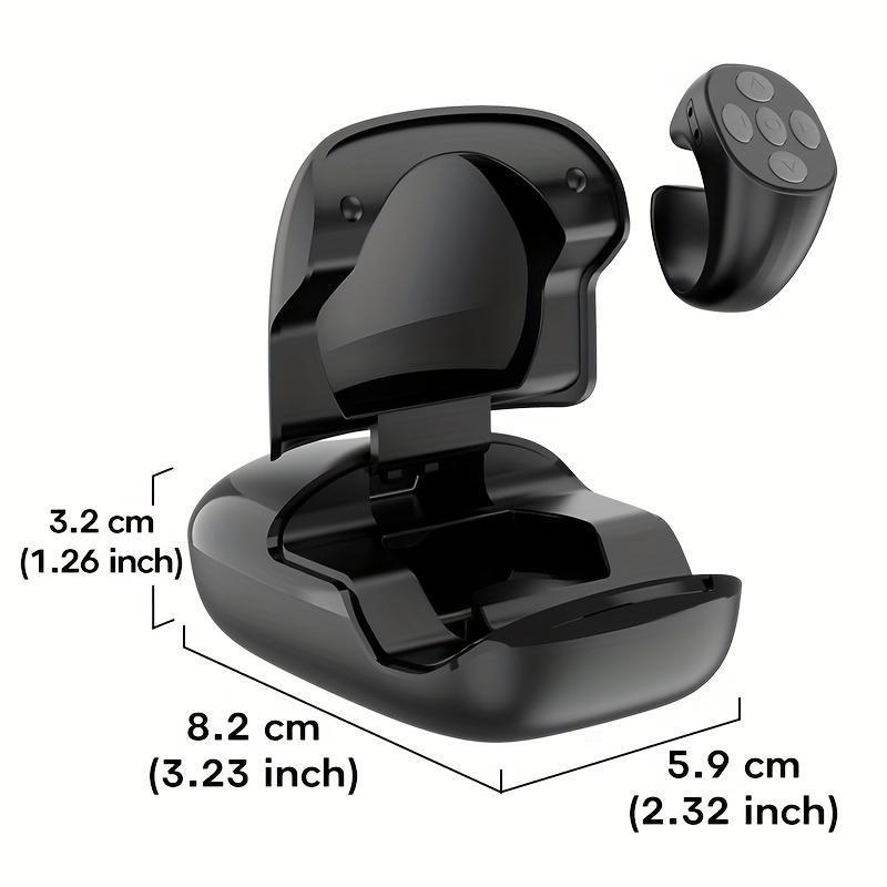 Multifunctional Phone Ring Remote Control - Capture life moments with camera control, e-book browsing and convenient phone management