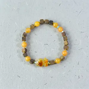 Agarwood × 'Yao Flower' Beeswax Collector Bracelet