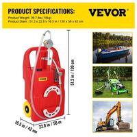 25 Gal & Hand Rotary