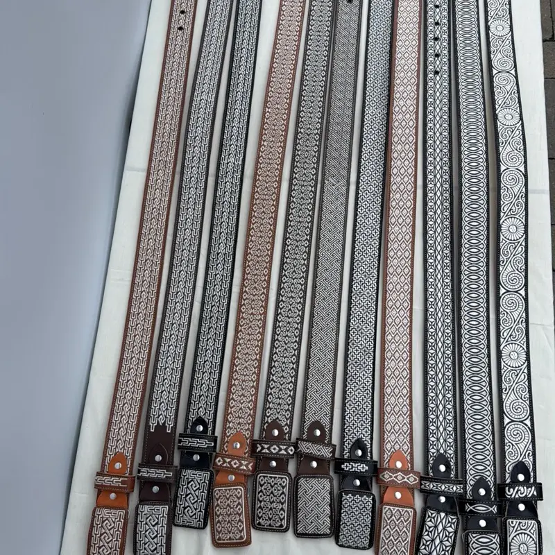 Men’s belts hilo de ceda 2 pulgadas de ancho