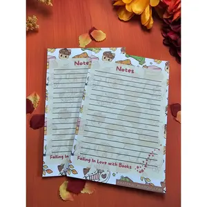 Falling in Love with Books – 4" x 6" Lined Notepad