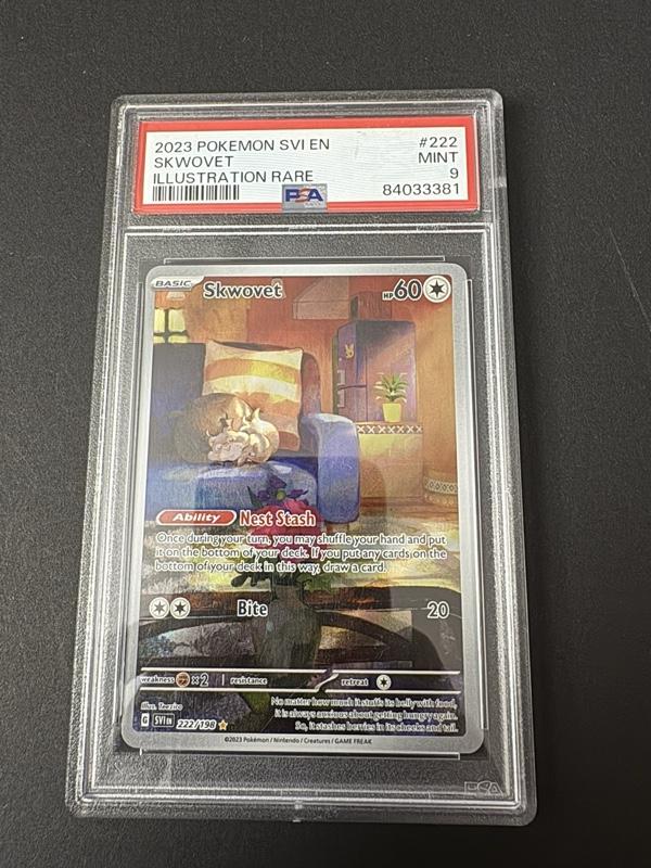 skwovet pokemon card SV4a] Skwovet 313/190〈S〉 – Buy Online at Omotenashi TCG main image 1
