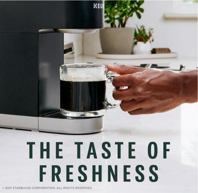 Starbucks Caffè Verona, Dark Roast K-Cup Coffee Pods, 100% Arabica, 32 Count Beverage Bean Caramel Milk