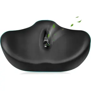 Oversized Bicycle Seat, Ultra Wide Wing Oversized Bike Seat Comfort Compatible with Peloton Exercise Bike & Bike Plus, Electric or Tricycle Bike for Men and Women