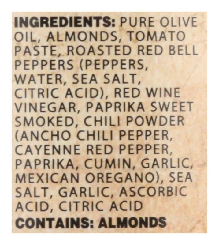 Original Romesco Dip/Sauce/Spread/Topping 9oz Jar