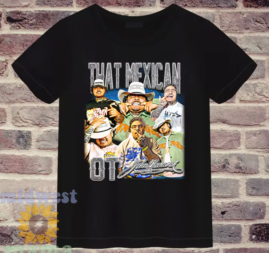 Retro Bootleg T-Shirt Featuring That Mexican OT and Eye-Catching Graphics