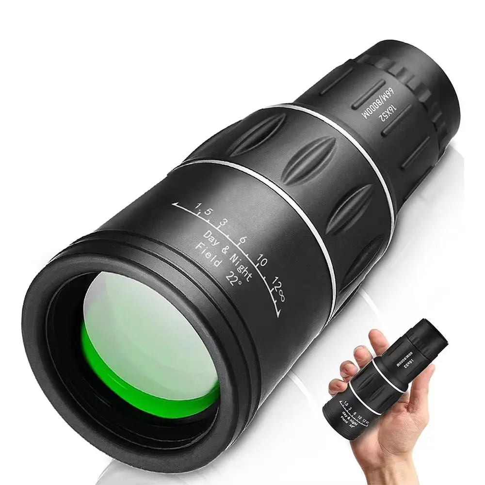 16x52 High Definition Binoculars, Portable Long Range Binoculars, Outdoor Sports Binoculars for Camping & Hiking, Hunting Tracking, Fishing Bird Watching