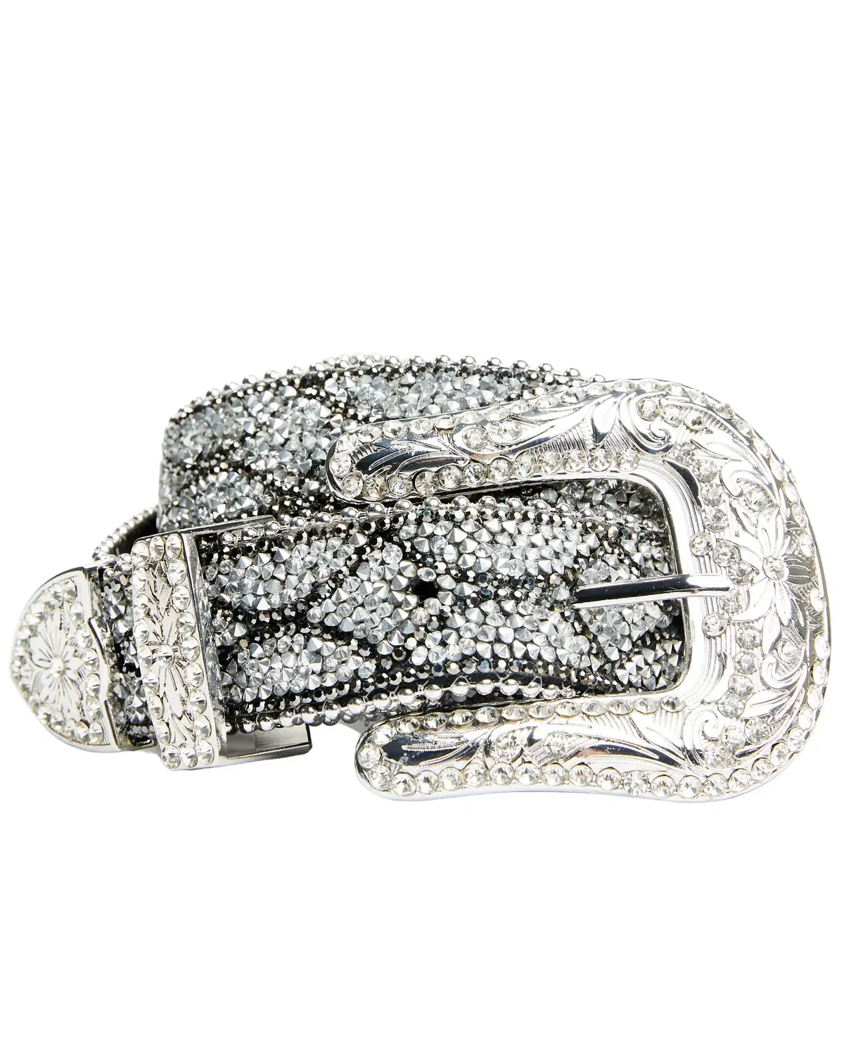 Shyanne Women's Women'S Diamond Glam Rhinestone Belt - 6516-Sil