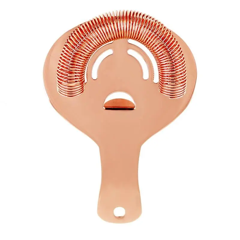 Olea™ Hawthorne Cocktail Strainer, Copper Plated Bar Utensils, Stainless Steel Construction