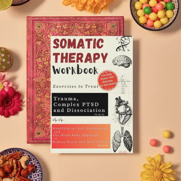 Somatic Therapy Workbook Exercises to Treat Trauma, Complex PTSD and Dissociation: Mindfulness, Self-Compassion, and the Mind-Body Approach to Reduce Stress and Heal Trauma