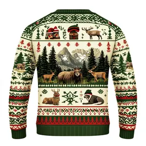 Get Festive in National Parks Ugly Christmas Sweater - Funny Holiday Sweater for Men, Women, Kids & Families - Perfect for Holiday Parties & Gifts!