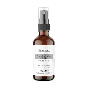 Just Ingredients Wound Wash | Colloidal Silver | Antibacterial Just Ingredients Wound Wash | Colloidal Silver | Antibacterial