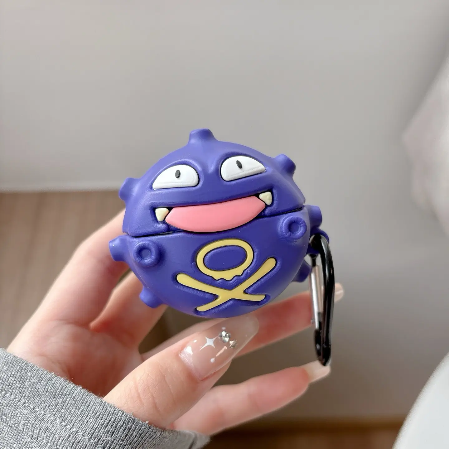 1 piece of gas bomb earphone case, cute playful wireless Bluetooth earphone case, anti drop, durable and stylish accessories, suitable for Samsung Galaxy buds 2/3/4, 2/3/4 Pro, 2/3 FE