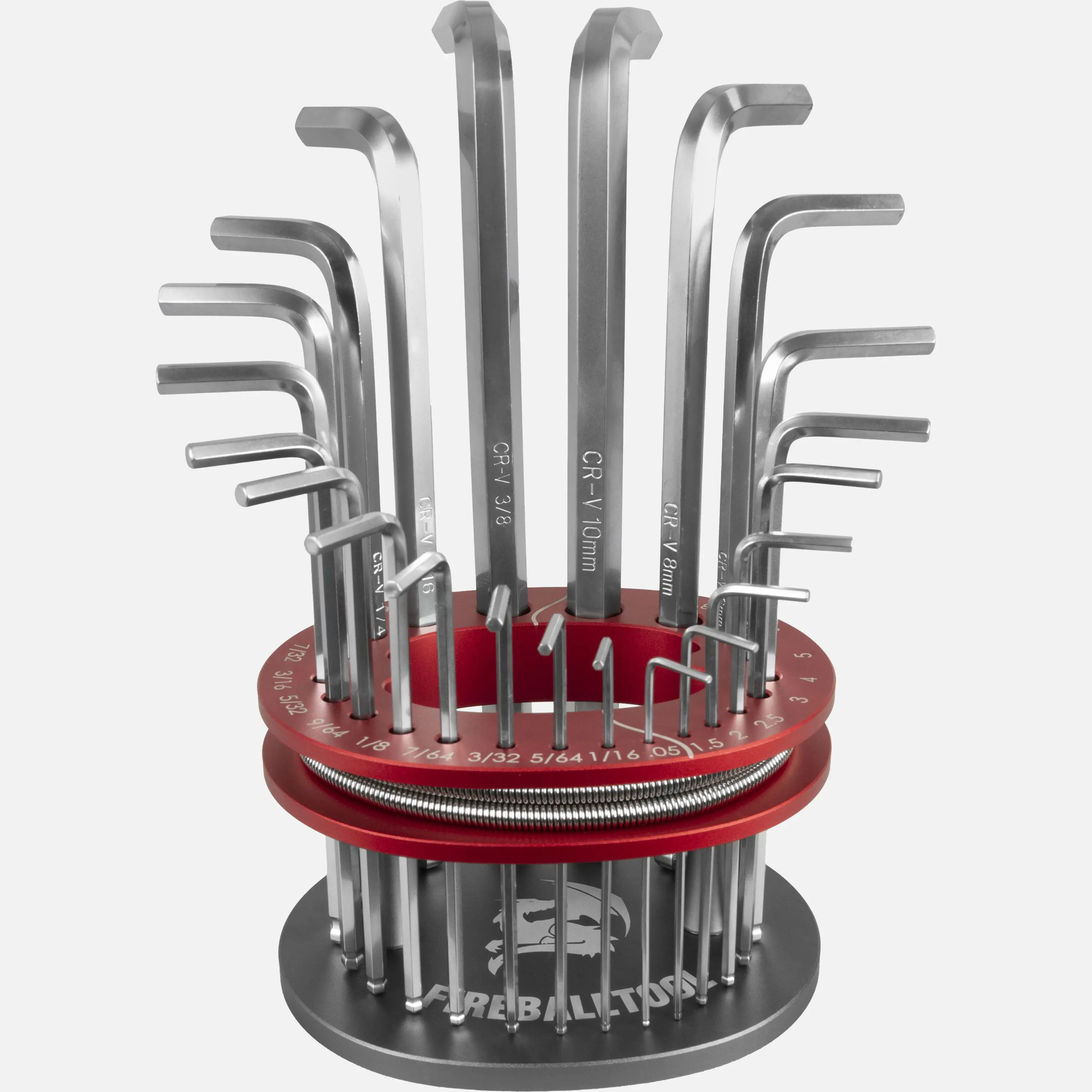 Dual Hex Key Holder, Aluminum