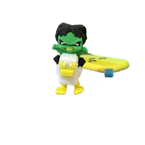 Mini Chicken Jockey Baby Zombie Minecraft Flexi Movie 3D Printed Figure Fan Art Keychain Modern Design Collectible