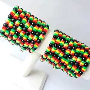 Handmade Jamaica Reggae style Bracelet, African bracelets fashion jewelry bracelet
