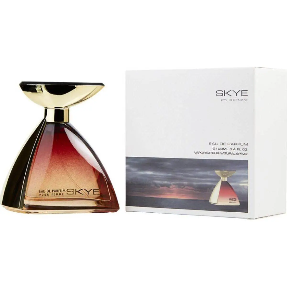 Armaf Skye Eau de Parfum for Women, 3.4 fl oz, Floral Fruity Fragrance with Blackberry, Rose, and Vanilla Musk Notes, Aromatic Fruity Fragrance, Floral Fruity Perfume