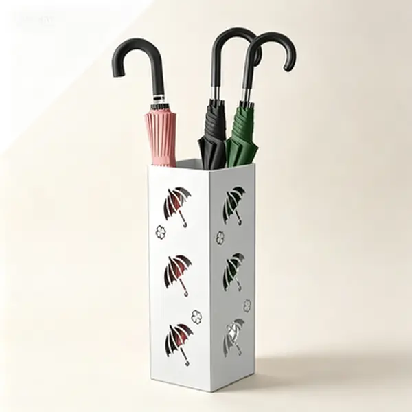 Entryway Umbrella Stand, Heavy Duty Indoor Umbrella Holder, Keep Floors Dry and Tidy, Stylish Umbrella Rack for Entryway, Convenient Storage Solution for Multiple Umbrellas