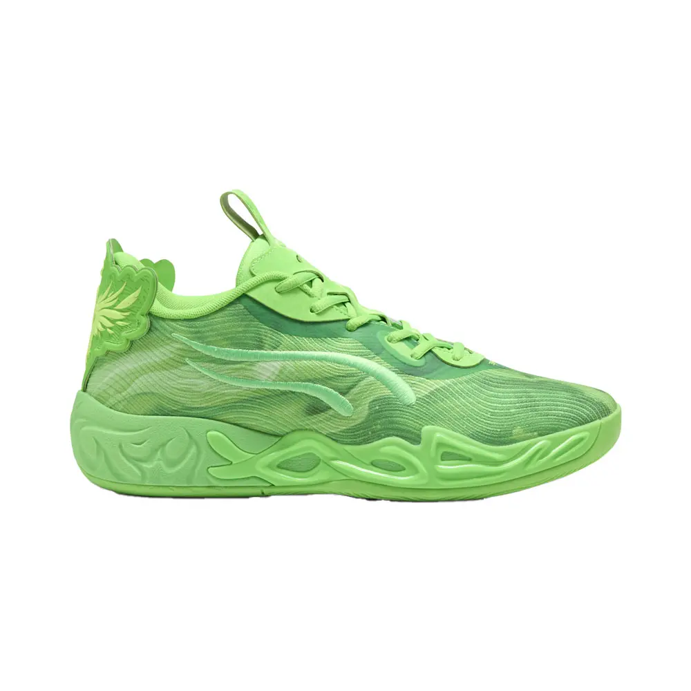 PUMA Mens X Lamelo Ball Mb.04 Lo Team Basketball Sneakers Shoes - Green