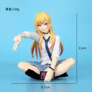 Cross-border new products beautiful girl two-dimensional anime ornaments sitting uniform Kitagawa Umi Dream scenery car ornaments