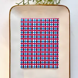 Polymer Clay Transfer Sheet – Water-Soluble, Jewelry Making, Earring Design, Clay Tools - 4th of July Patriotic Independence Day USA 8