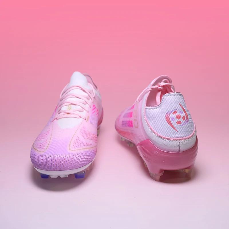 Professional F50 Soccer Cleats – FG/TF Studded Football Boots for Men Women, Durable Comfortable Shoes for Grass Training & Competition