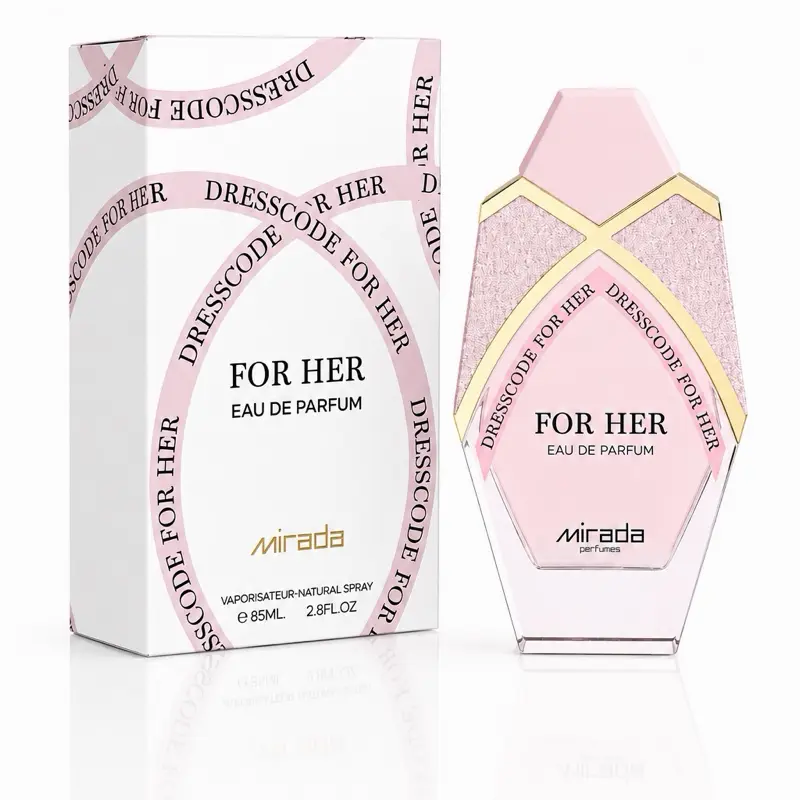 Dresscode For Her- 85ML Eau de Parfum -Pour Femme By Mirada Perfumes