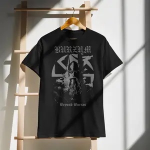 B*rzum Tribute Odin Sunwheel Shirt graphic tees