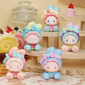 Lucky Emma Bunny Collector Series 1 Blind Box Figurines, Cute Bunny Decor Bag Charm Gifts