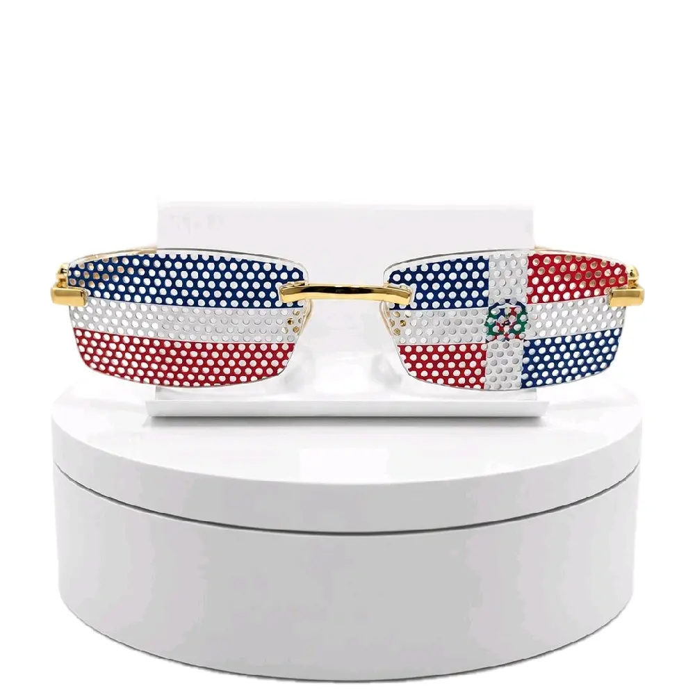 Dominican Republic Flag Sunglasses