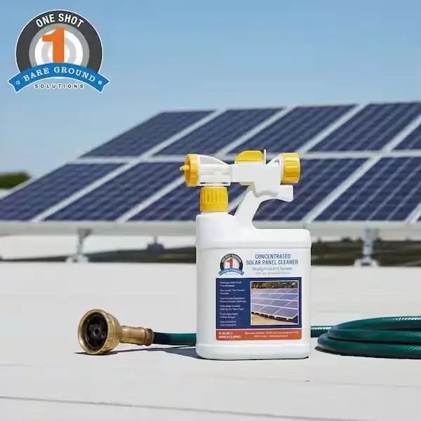 1-Shot Concentrated Solar Panel Cleaner, Powerful Household Cleaner for Homeowners (Home Supplies, Home Care Essentials), One Shot