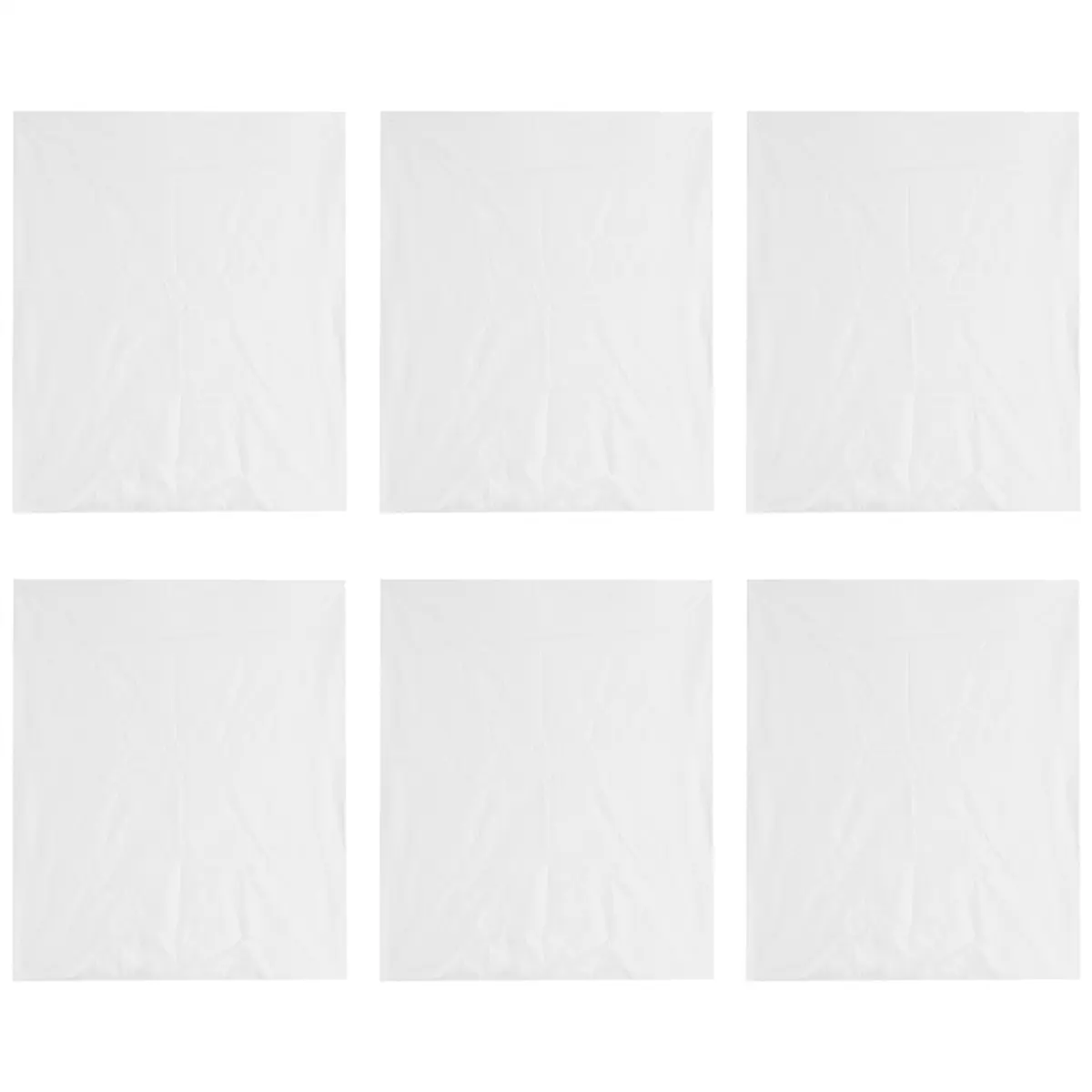 6 Pcs Car Air Conditioning Outlet Cover Filters - Self-Adhesive, Cuttable Dust-Proof Breathable Purifying Cotton Net (40x35cm) with Good Filtering Effect, Removes Allergens, Eliminates Indoor Odors