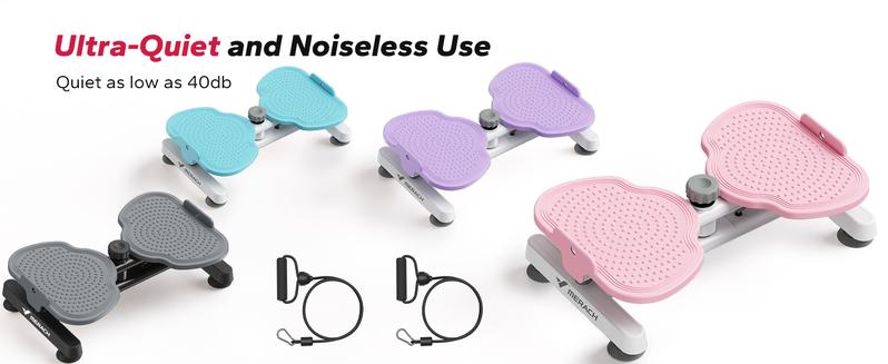 MERACH Ab Twist Board for Core Ab Workouts with 300 lbs Capacity, Quiet Home Gym Machine with Non-Slip Pedals for Women, OutdoorFun