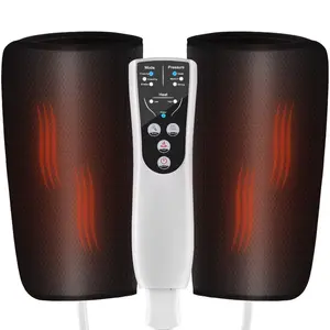 VEVOR Leg Massager with Heat, Air Compression Calf Massager with 3 Modes 3 Intensities, 2 Heating Levels, Calf Wraps Massager with Handheld Controller for Leg Circulation and Swelling Pain ReliefVEVOR Super Brand Day