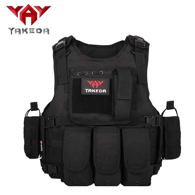 YAKEDA VT-322 Tactical Chest Rig - Durable, Reliable Tactical Equipment with Side Protection for Outdoor Adventures and Gaming, Durability, Reliability