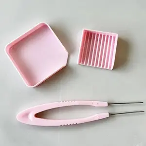 Educational Bean Art Plate Bean Sorting Accessories Children's DIY Intelligence Enhancement Bean Shovel And Needle Included