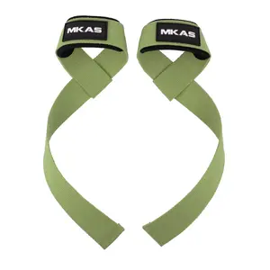 2-Pack Gym Lifting Straps, Anti-Slip Hand Wraps and Wrist Support for Weight Lifting and Powerlifting Training
