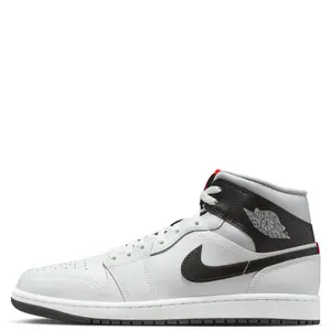 Nike Air Jordan 1 Mid White Neutral Grey Infrared DQ8426-109 Men's Fashion Sneaker New