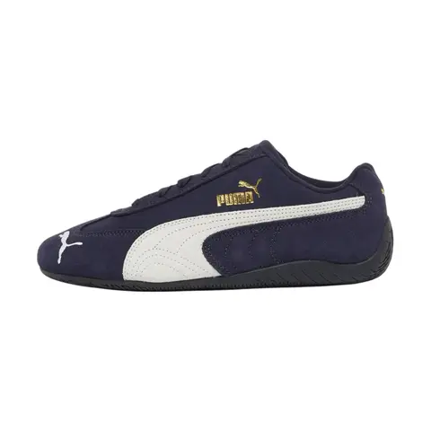 Youth Kids' Puma Speedcat OG Leather Low-Top Athletic Everyday Sneakers - Retro Motorsport Classic, Closed-Toe, Steady Rubber Grip Sole, Daily Street Style, Built for Daily Walks & Casual Days, Athletic Everyday Sneaker