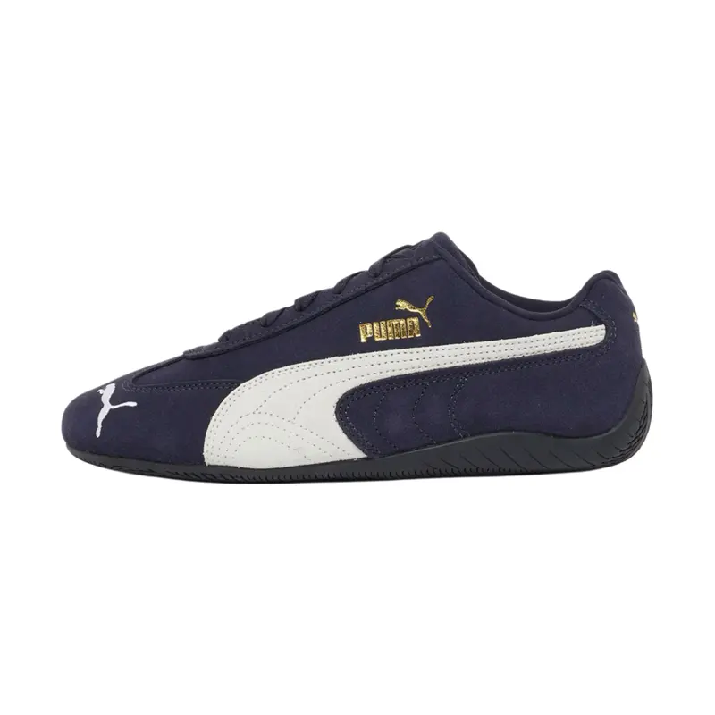 Youth Kids' Puma Speedcat OG Leather Low-Top Athletic Everyday Sneakers - Retro Motorsport Classic, Closed-Toe, Steady Rubber Grip Sole, Daily Street Style, Built for Daily Walks & Casual Days, Athletic Everyday Sneaker