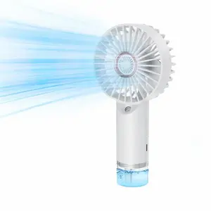 Portable Handheld Fan, USB Rechargeable Fan with 3 Speed Adjustment, Long Endurance Fan for Outdoor Camping Hiking Office Home Use