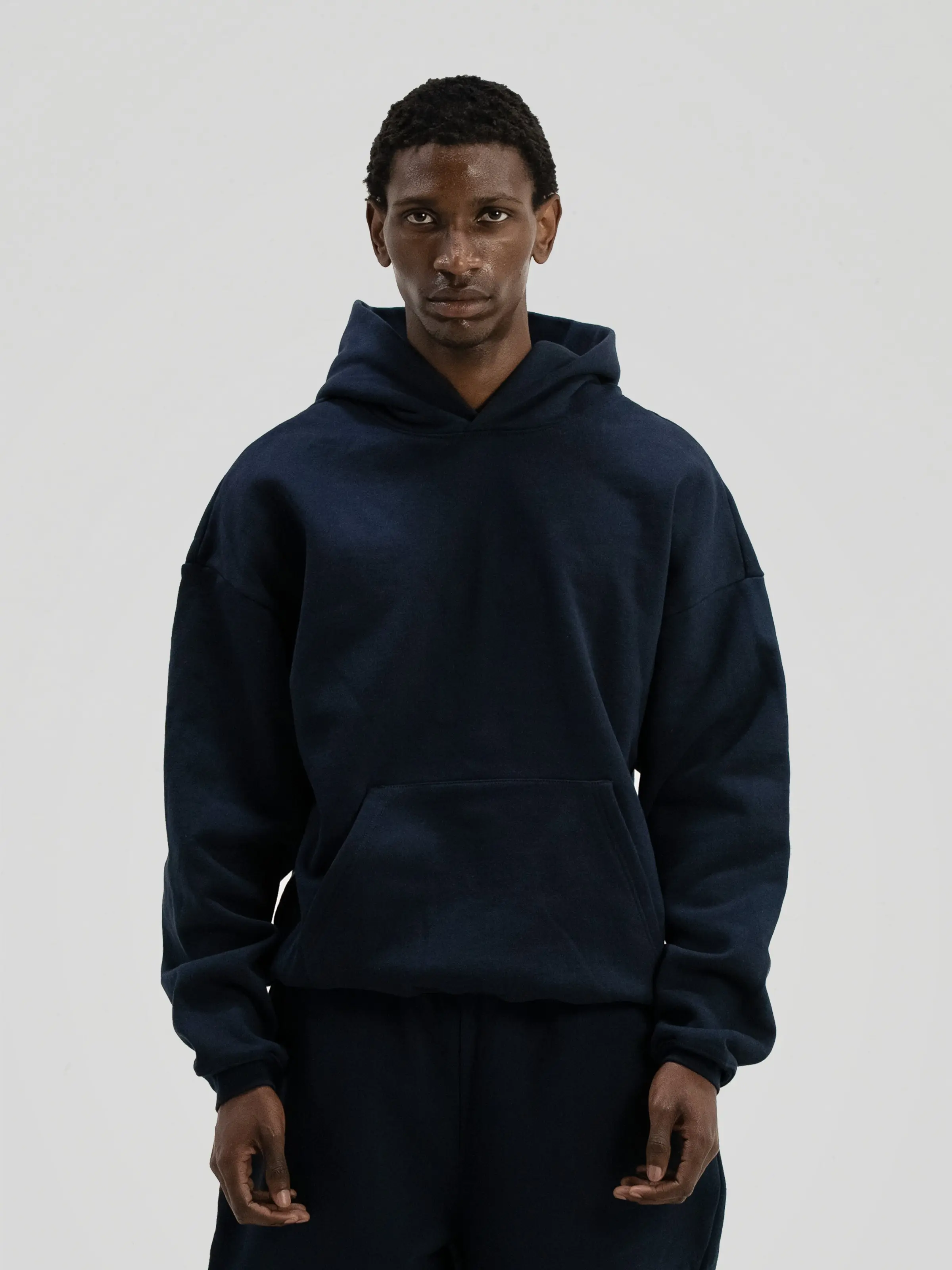 600 GSM 'Dark Navy' Core Hoodie
