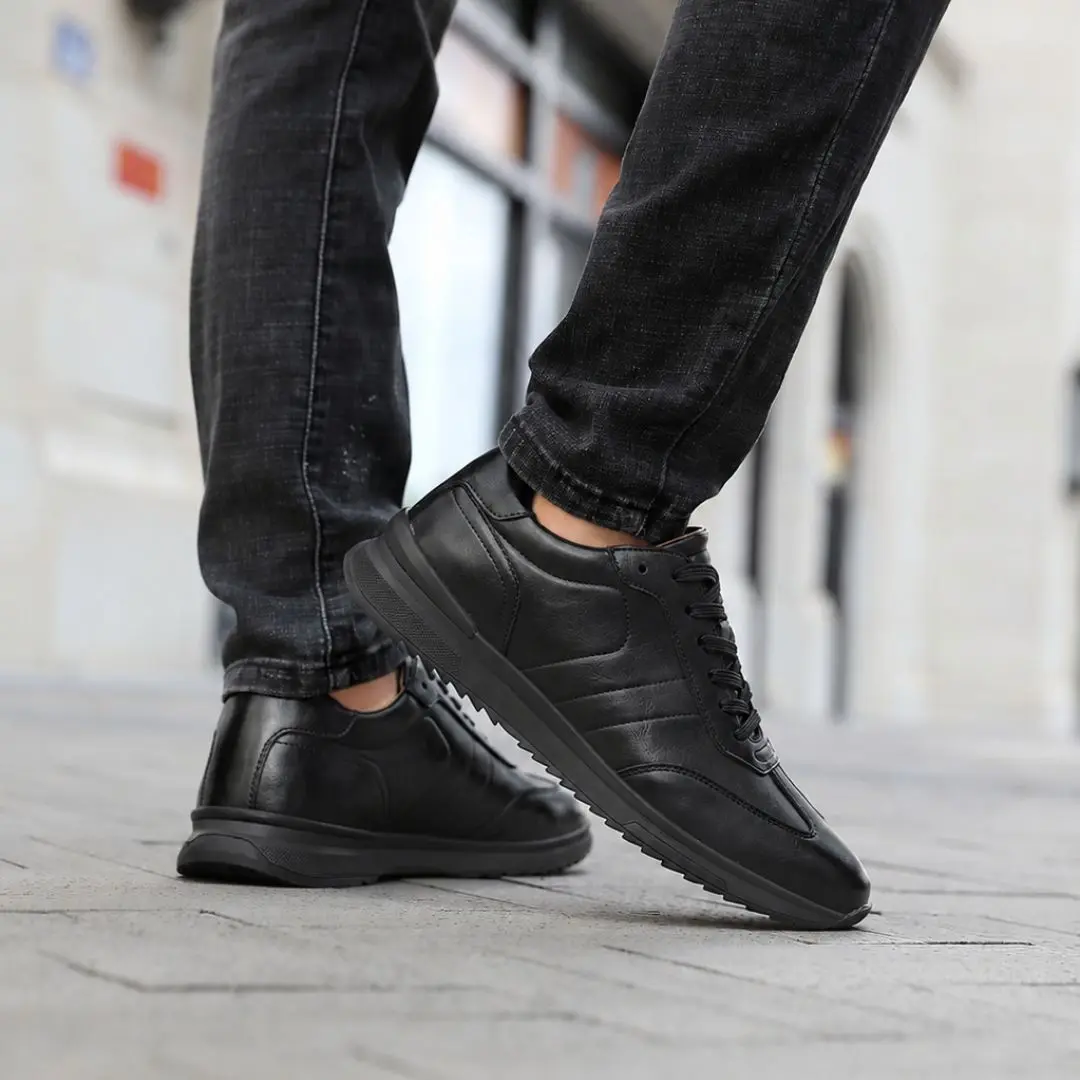 Mazino Men's Lennox Casual Fashion Sneakers - Premium Crafted Urban Streetwear Shoes, Versatile All-Day Comfort Trainers