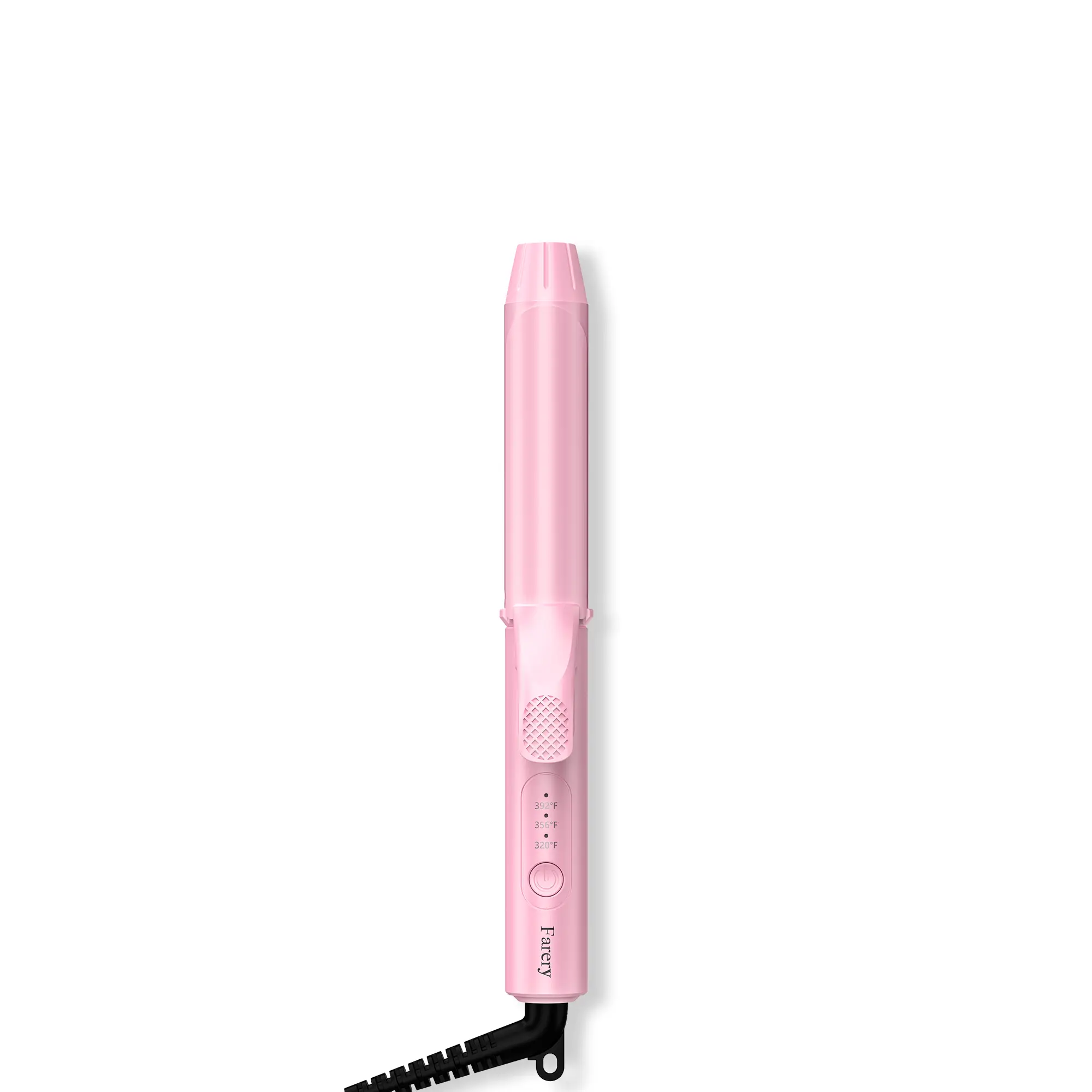 Farery 1-Inch Portable Hair Curler, Travel-Size Mini Curling Iron with 3 Adjustable Temperatures, Dual Voltage, Keratin and Argan Oil Infused, Includes Storage Bag